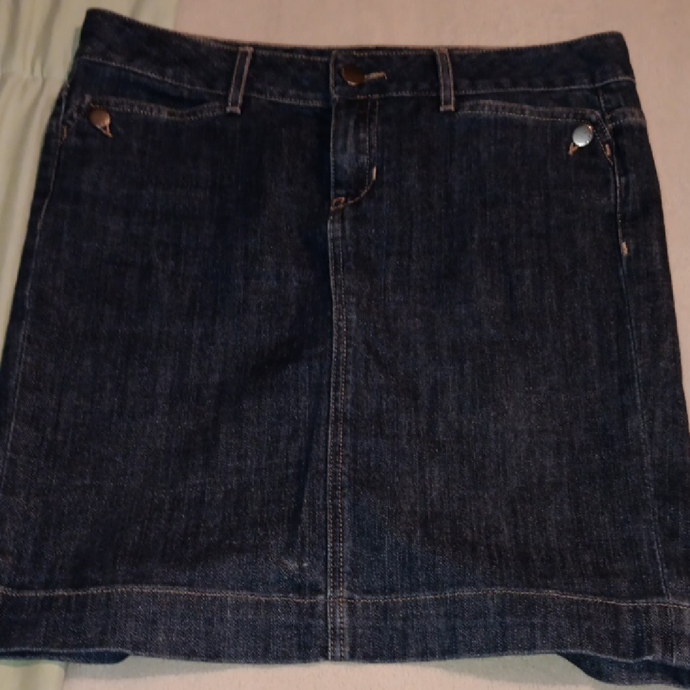 Denim Mini Skirt